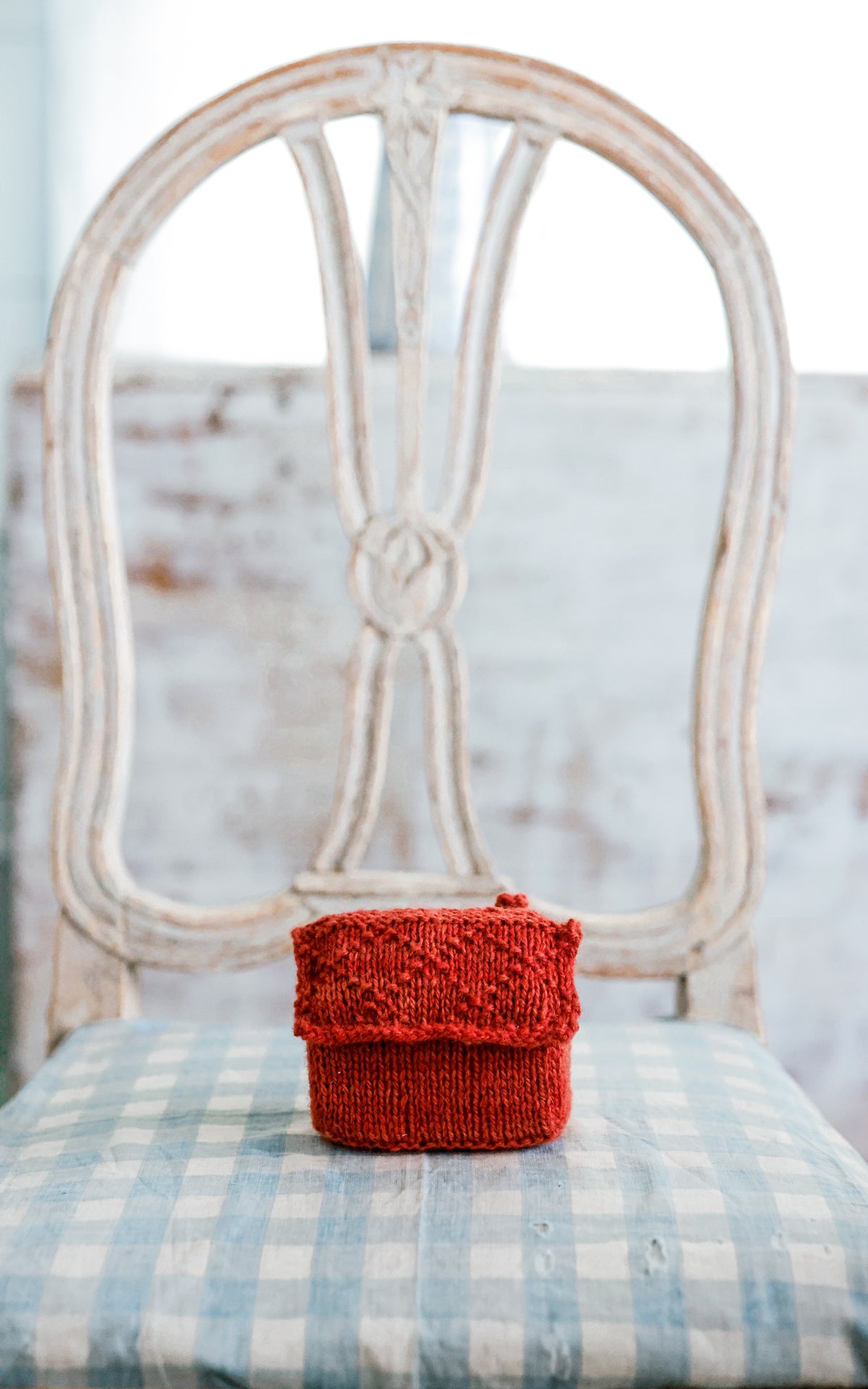 Made To Order Hand Knitted Red House