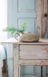 Vintage French Stoneware Foot Warmer