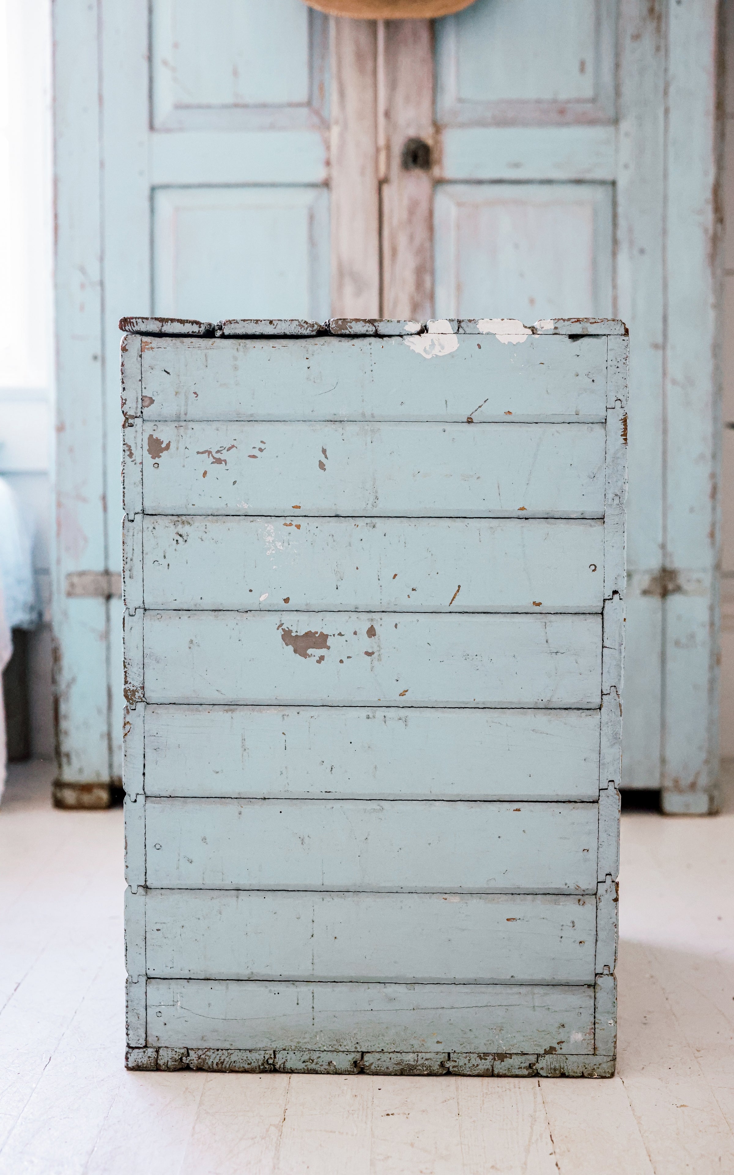 Antique Swedish FireWood Box
