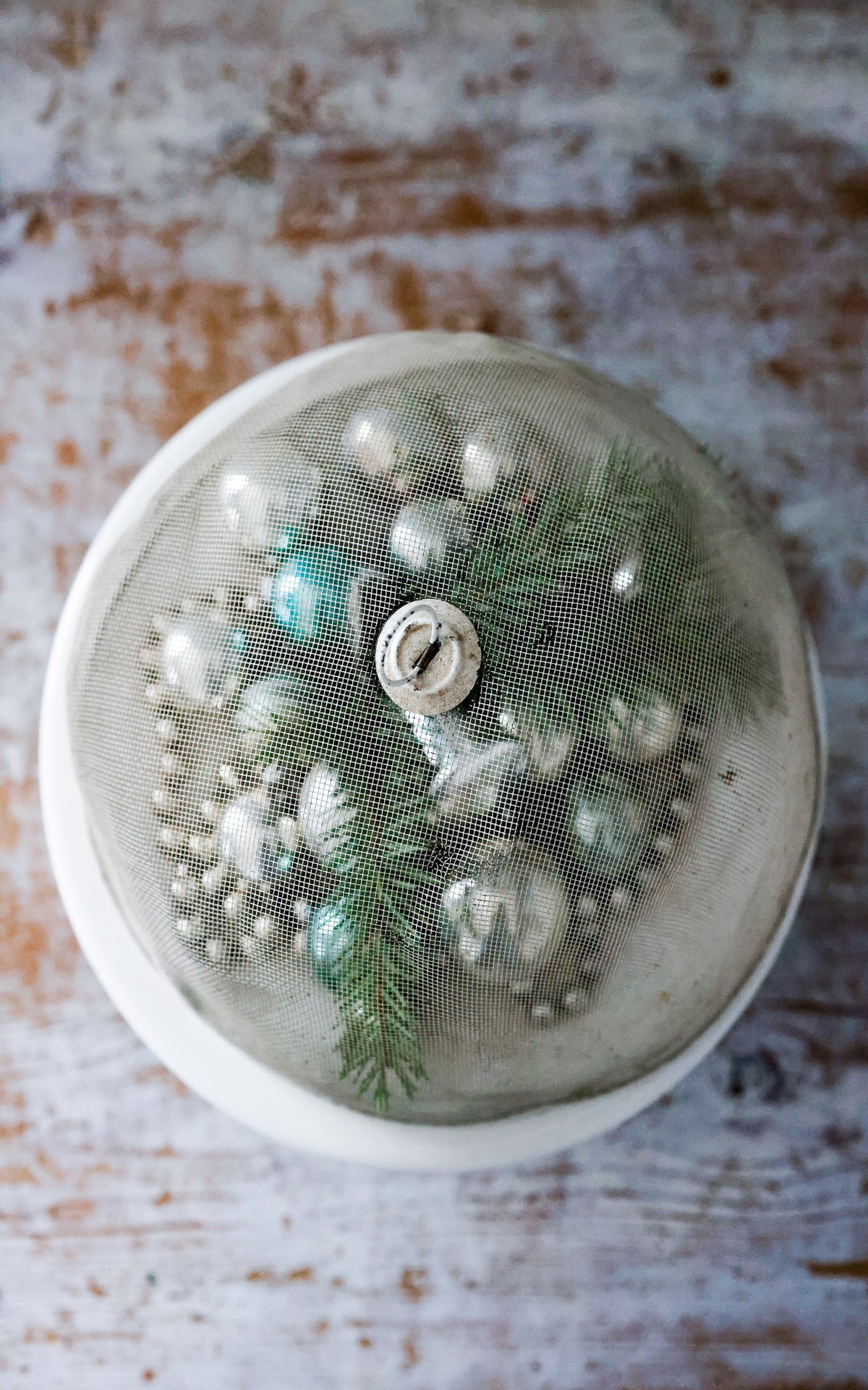 Vintage French Food Screen