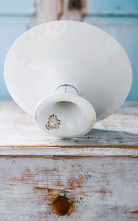 Vintage Belgian Stoneware Compote