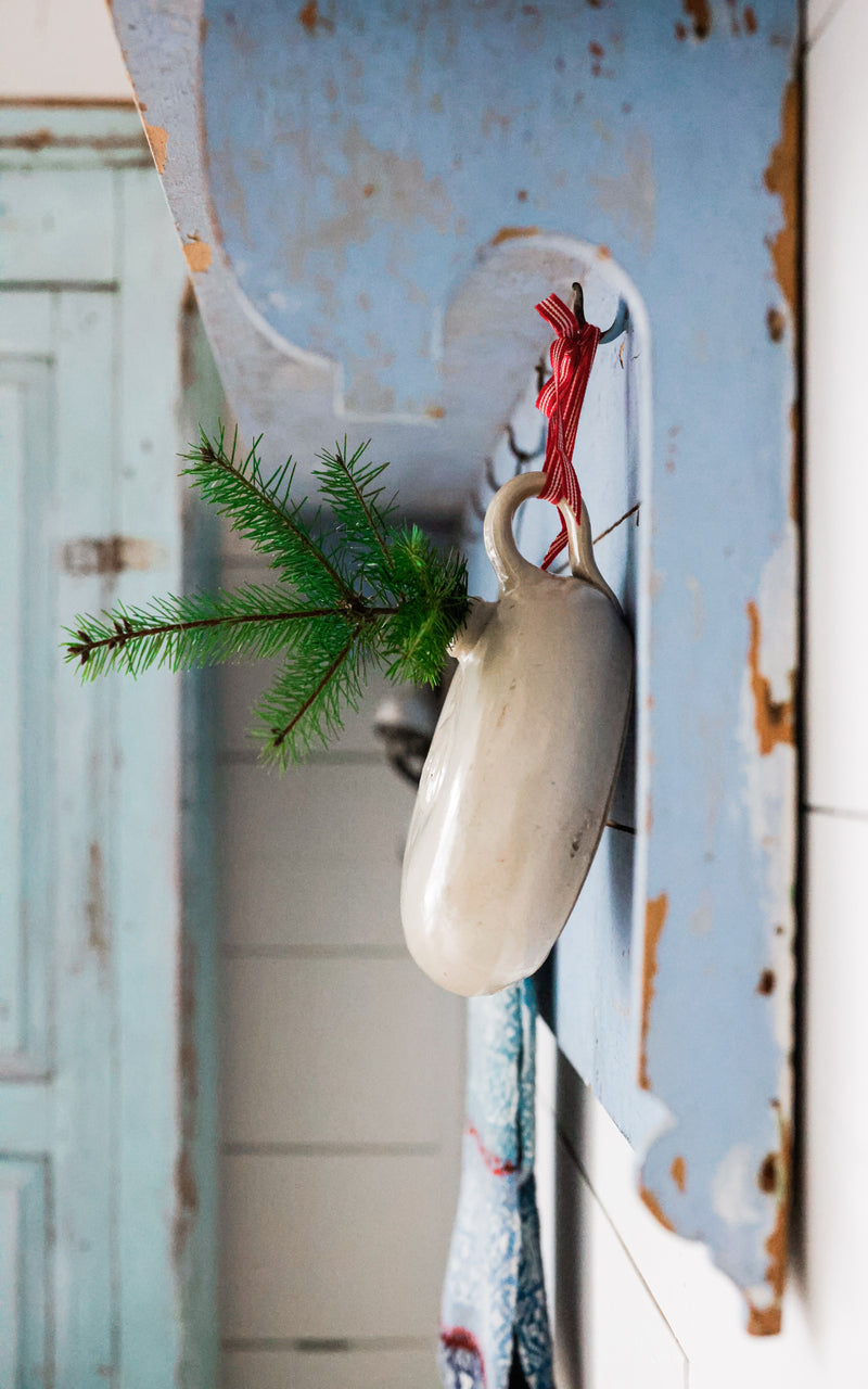 Vintage French Stoneware Foot Warmer
