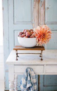 Petite Vintage French Stool