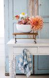 Petite Vintage French Stool