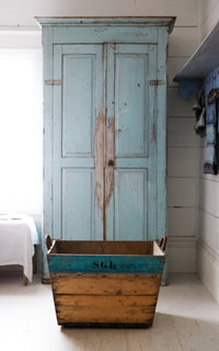 Vintage French Champagne Crate