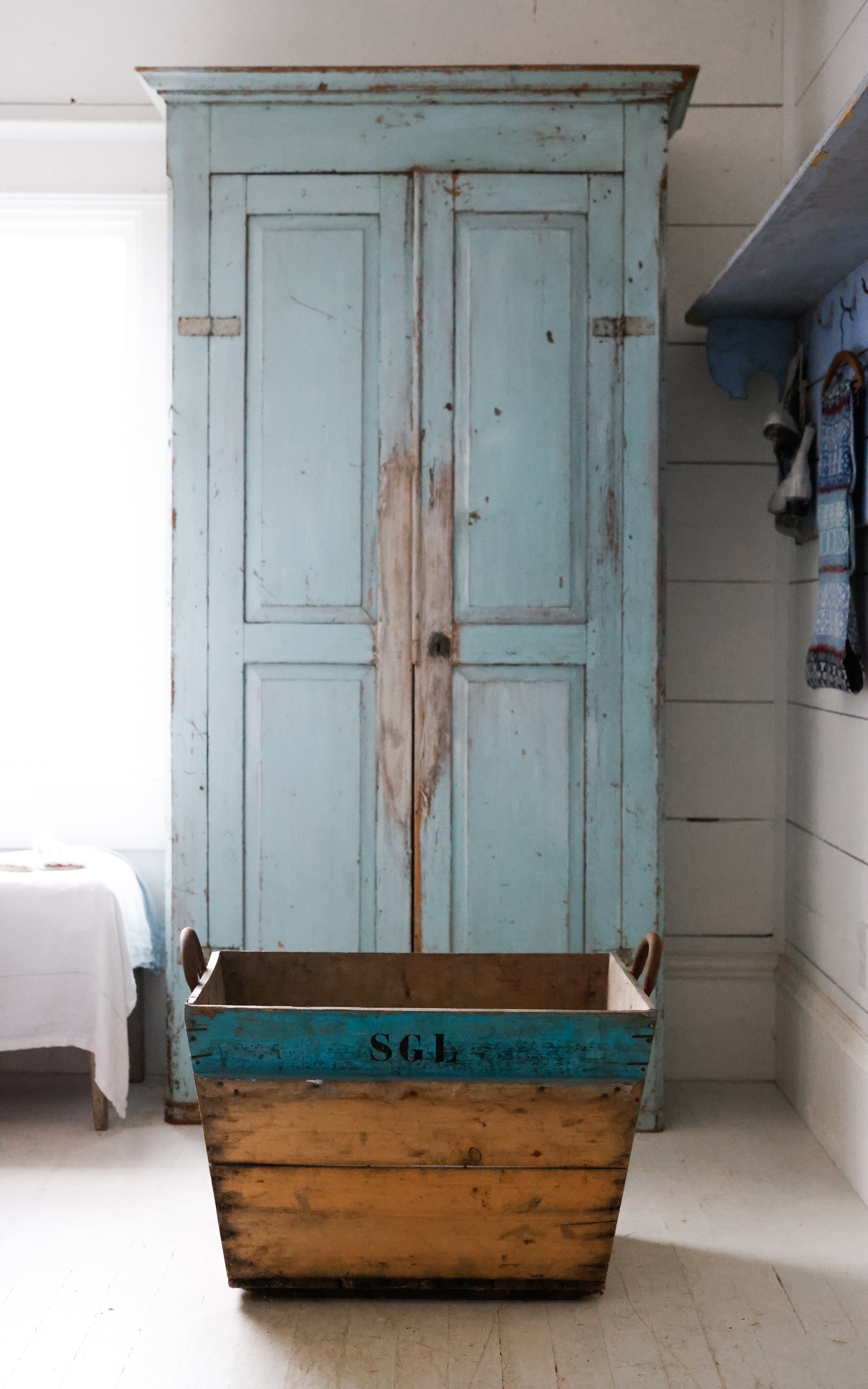 Vintage French Champagne Crate