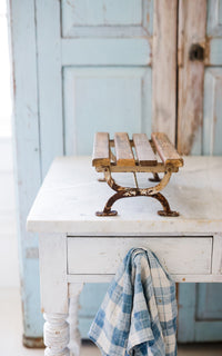 Petite Vintage French Stool