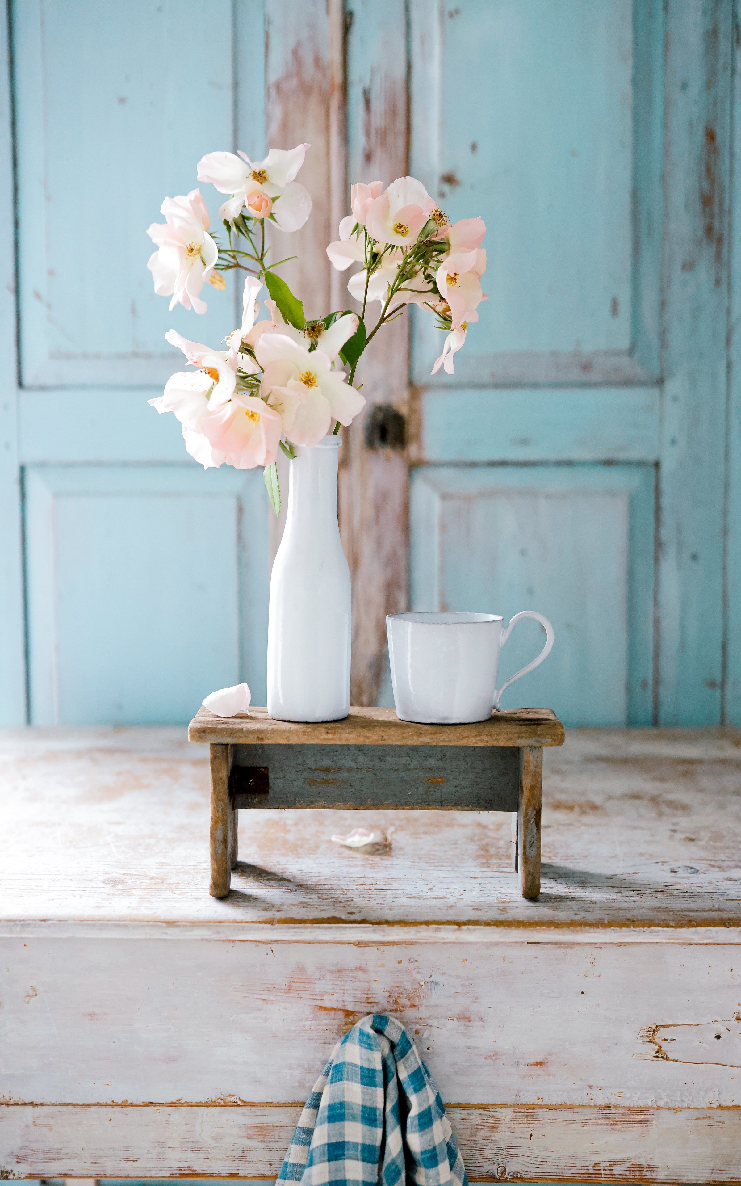 Petite Vintage Swedish Stool