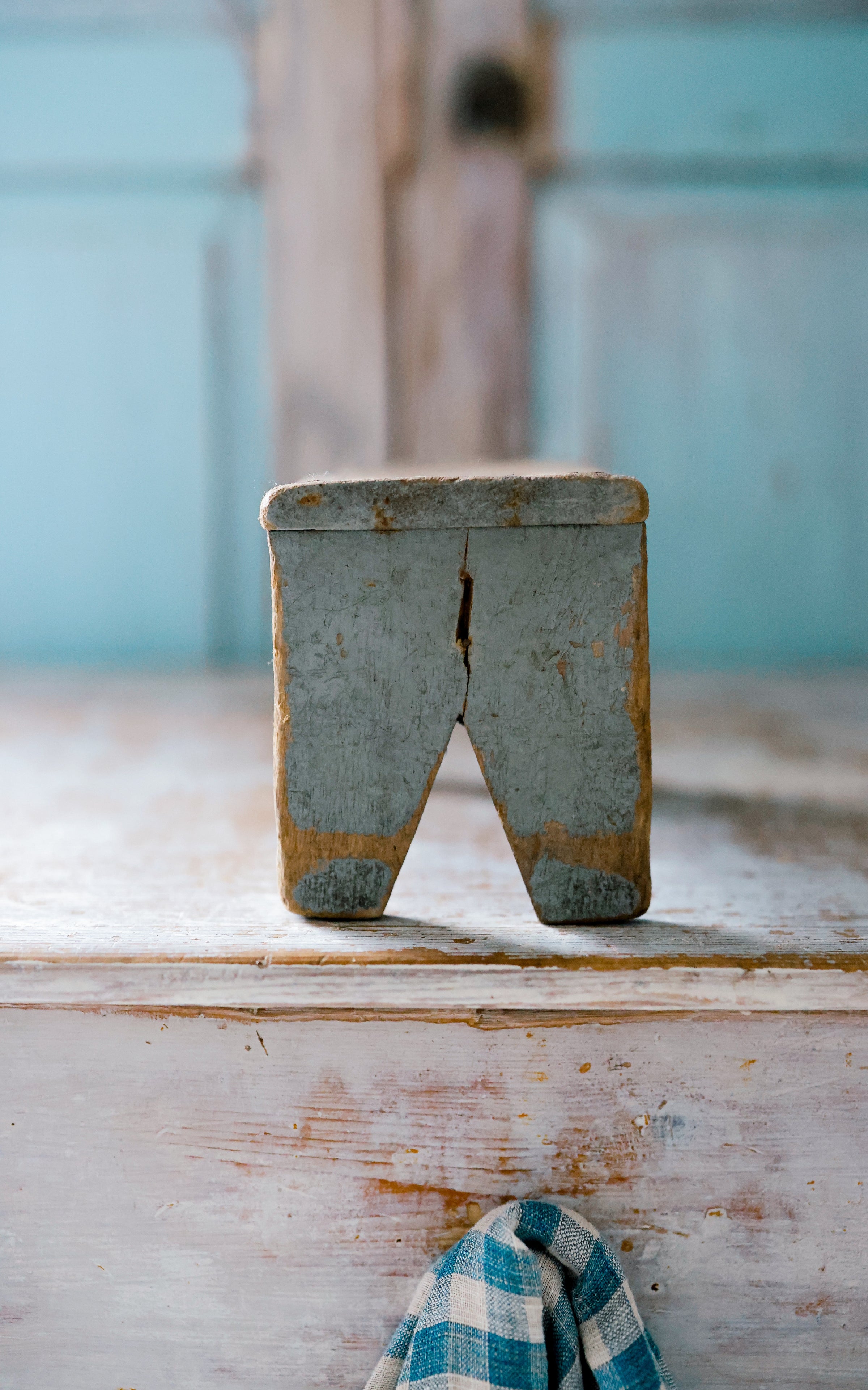 Petite Vintage Swedish Stool