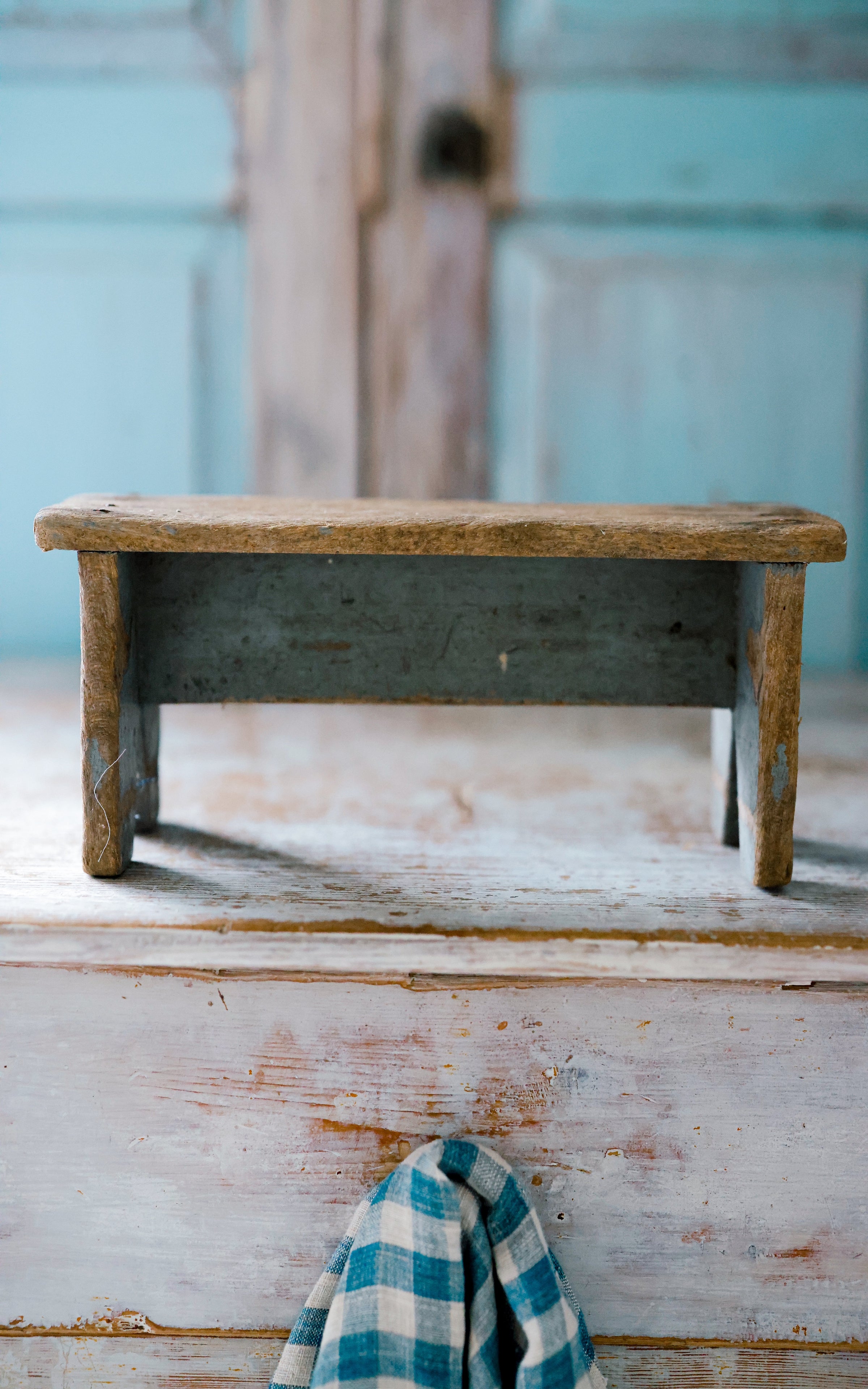 Petite Vintage Swedish Stool