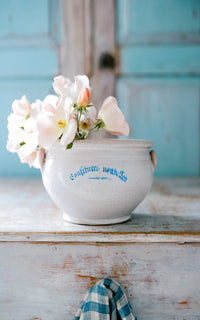 Vintage French Stoneware Crock