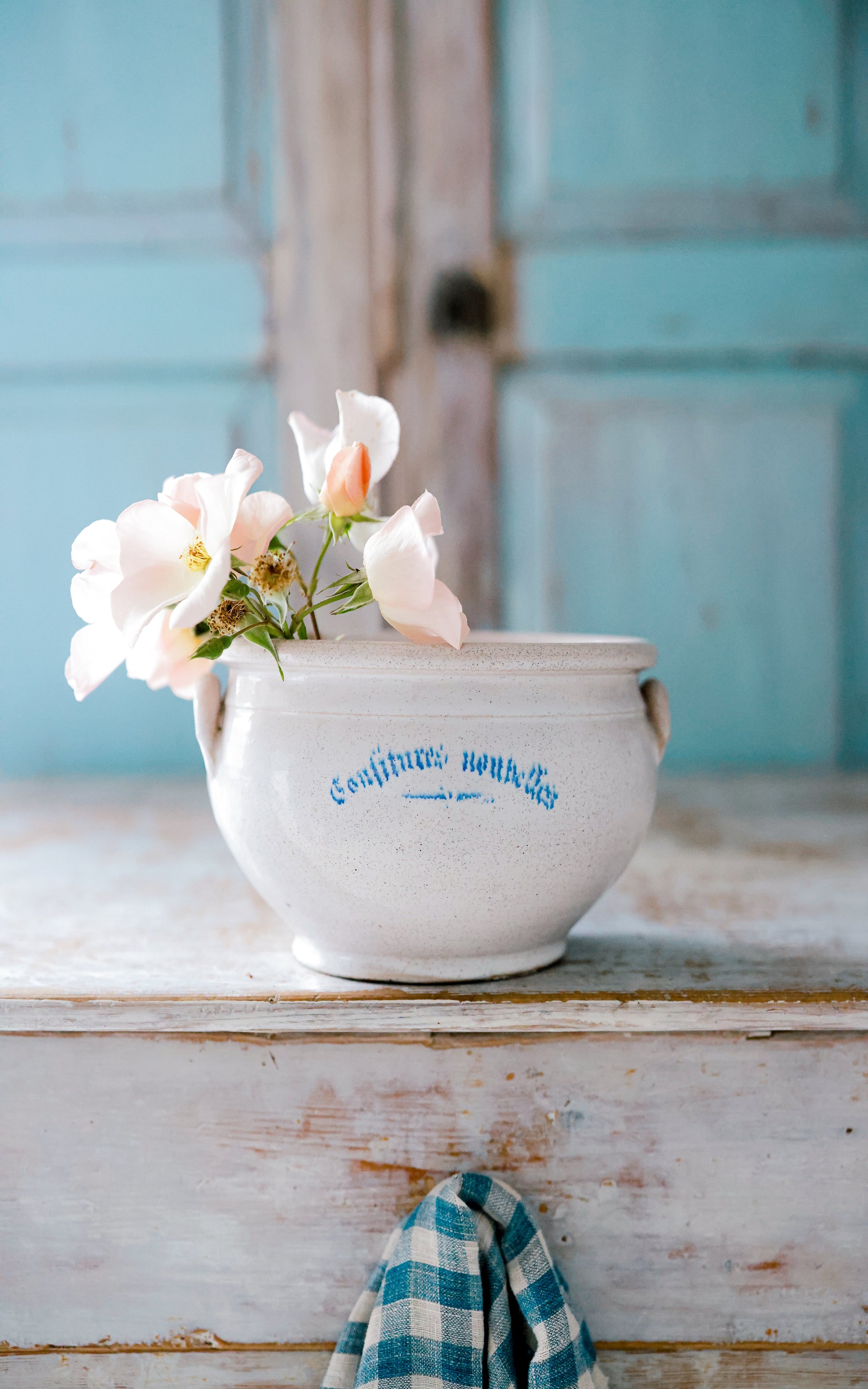 Vintage French Stoneware Crock