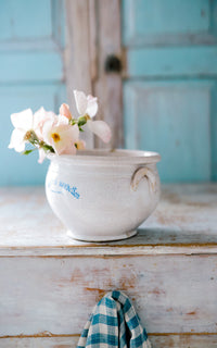 Vintage French Stoneware Crock