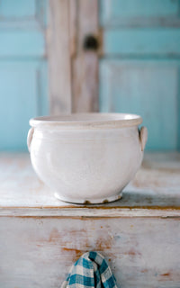 Vintage French Stoneware Crock
