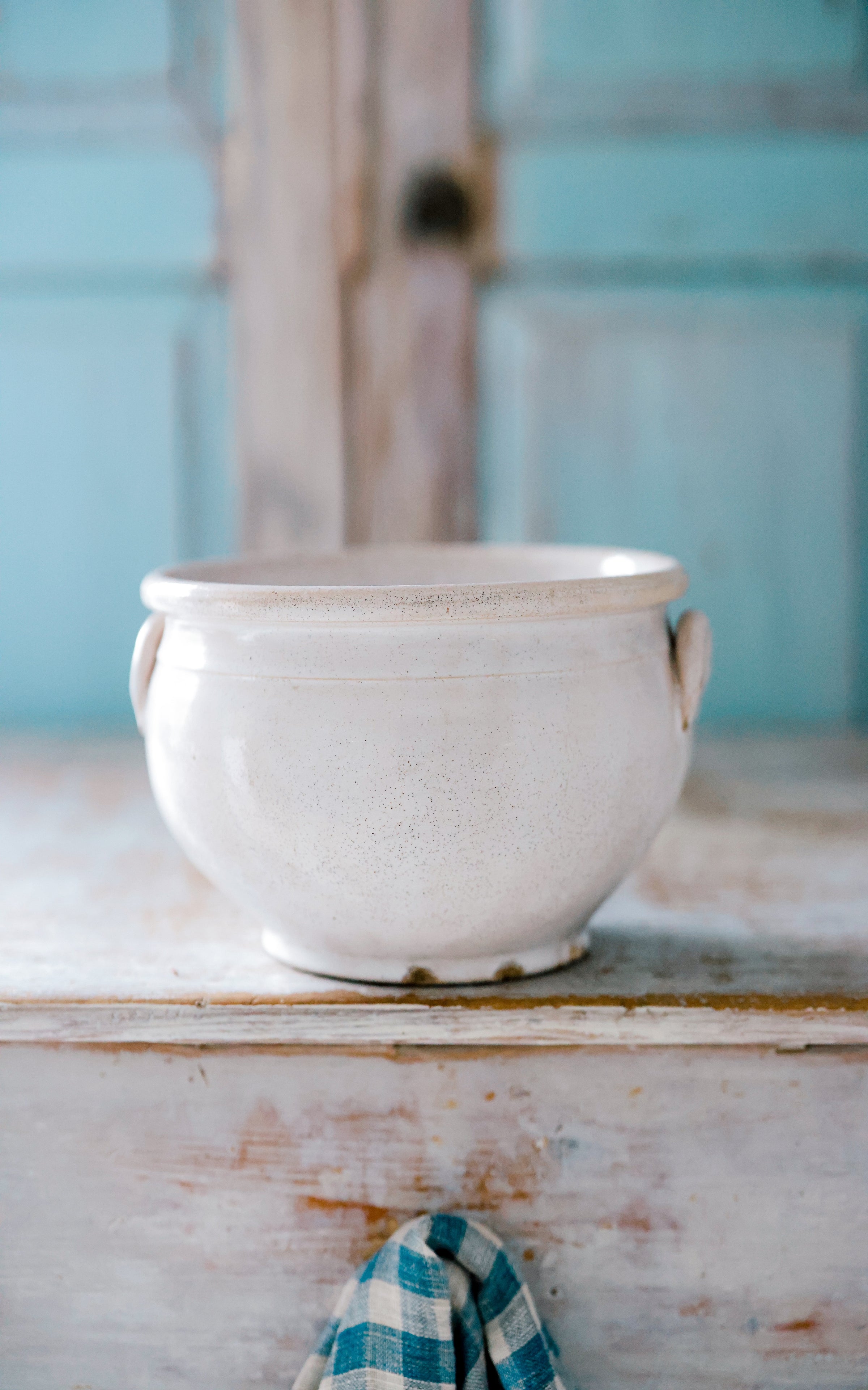 Vintage French Stoneware Crock