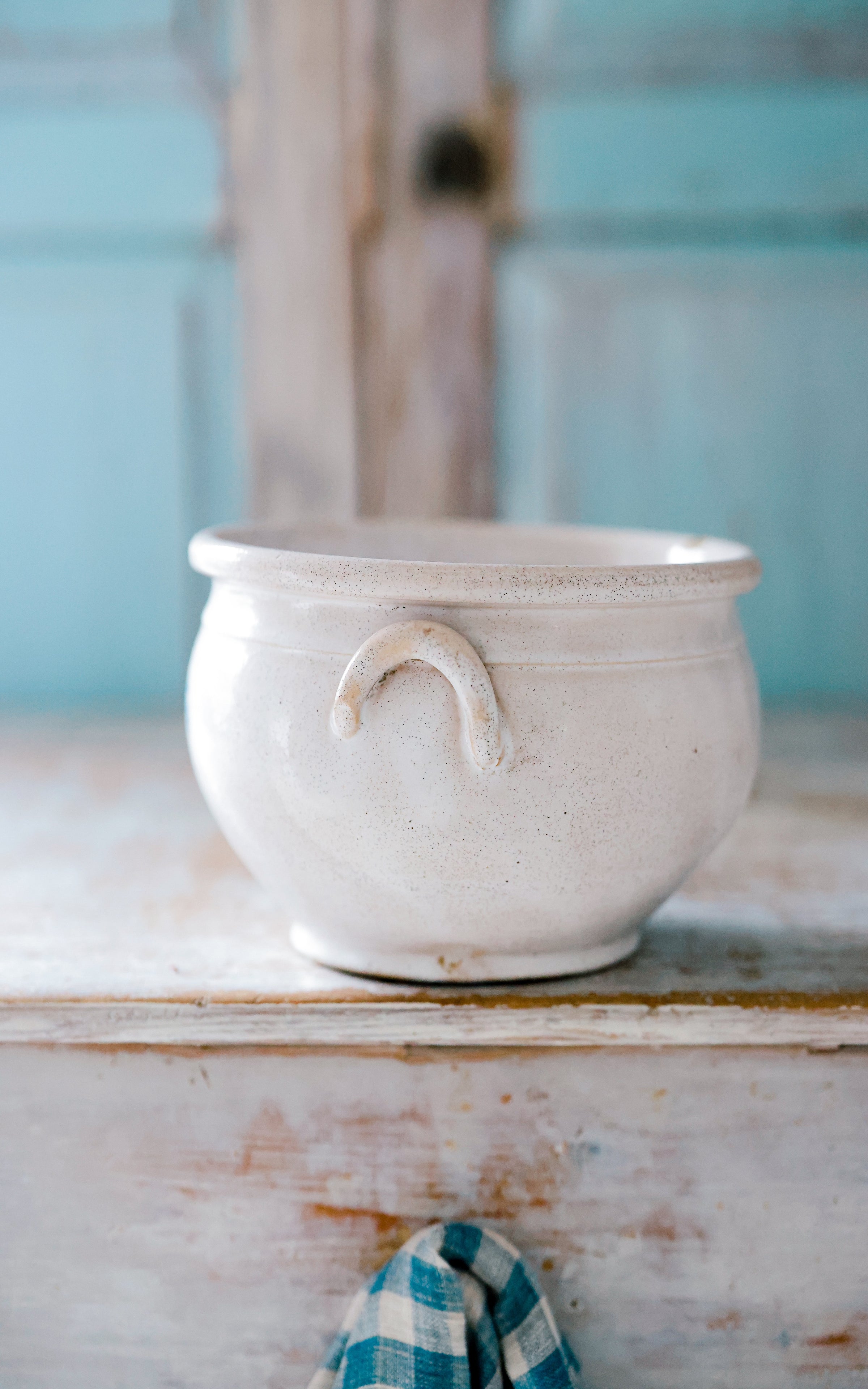 Vintage French Stoneware Crock