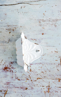 Vintage French Enamelware Soap Dish