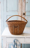 Vintage French Bike Basket