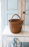 Vintage French Bike Basket