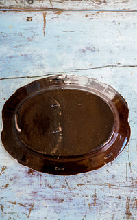 Vintage French Stoneware Platter