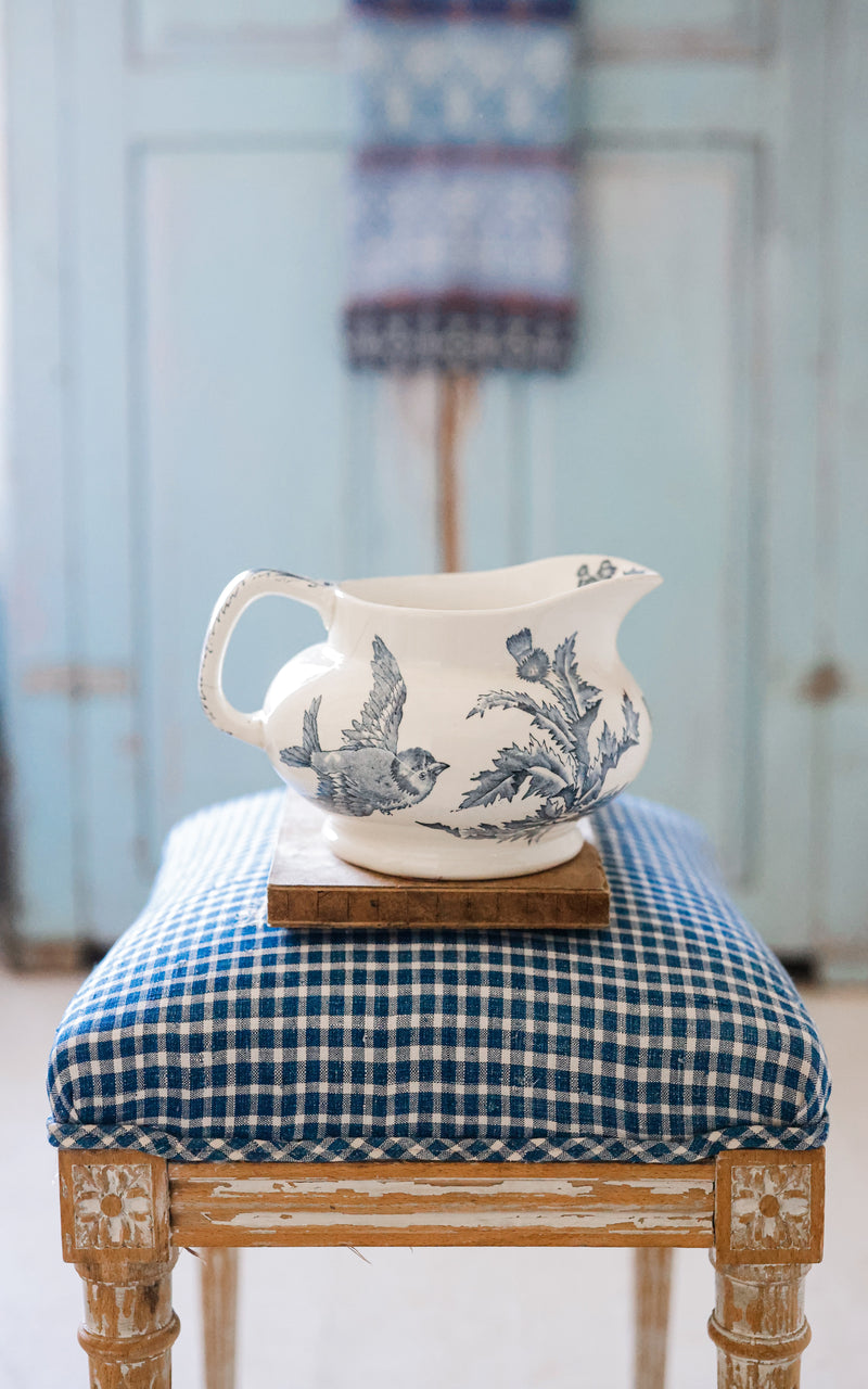 Vintage French Ironstone Pitcher