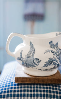 Vintage French Ironstone Pitcher