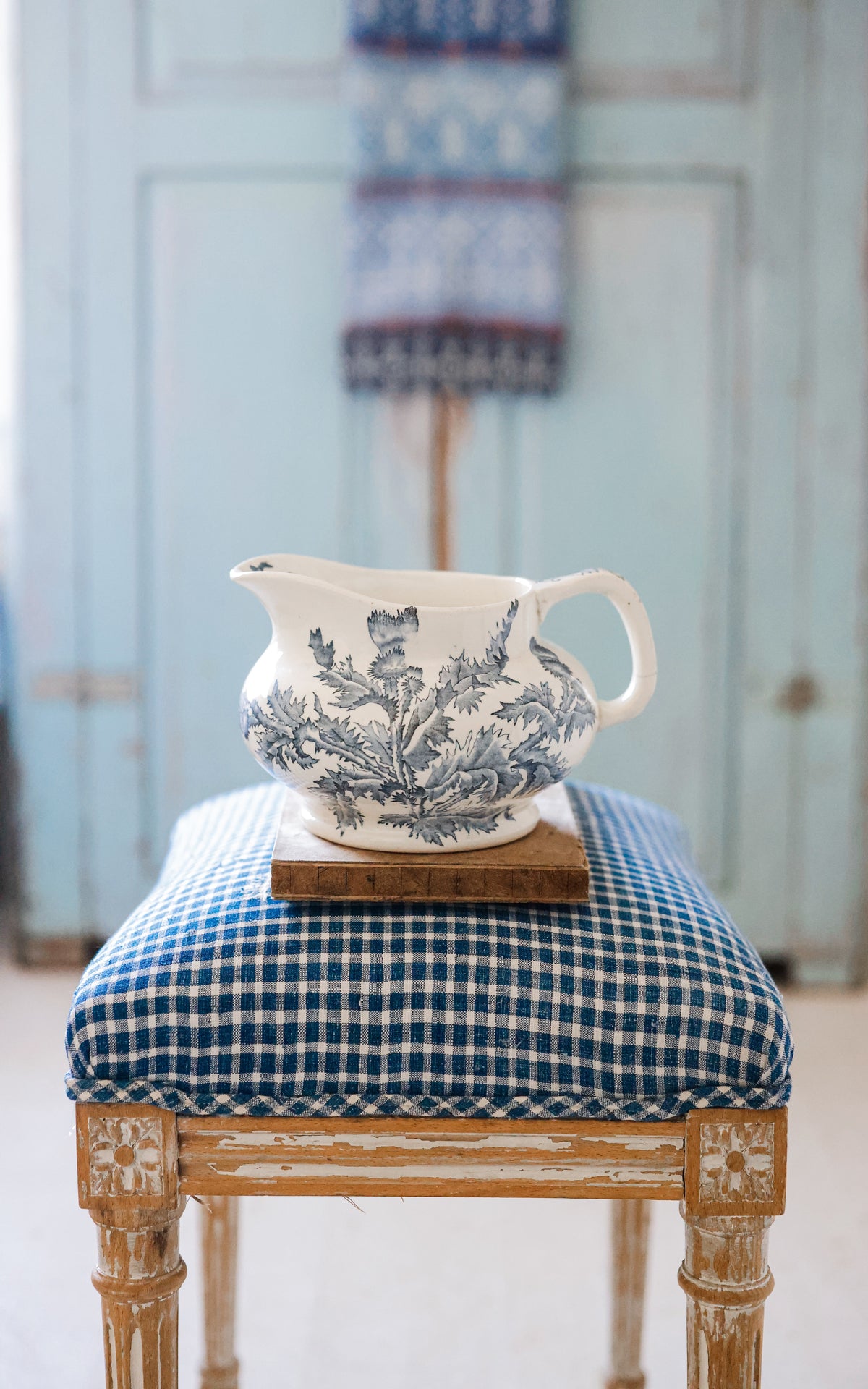 Vintage French Ironstone Pitcher