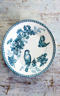 Set of Four Vintage French Stoneware Plates