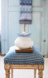 Vintage French Stoneware Pitcher