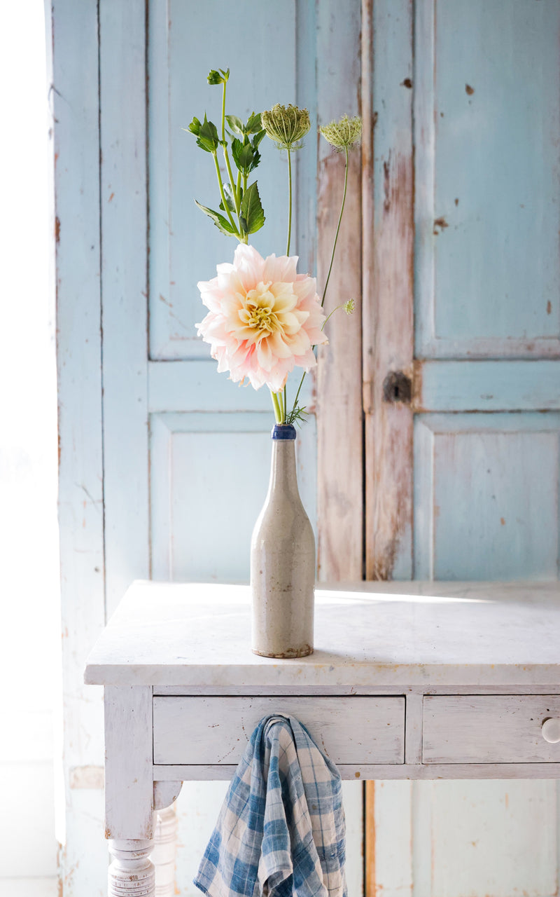 Vintage French Stoneware Bottle