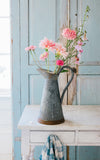 Vintage French Zinc Pitcher