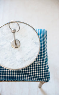 Vintage French Marble Patisserie Stand