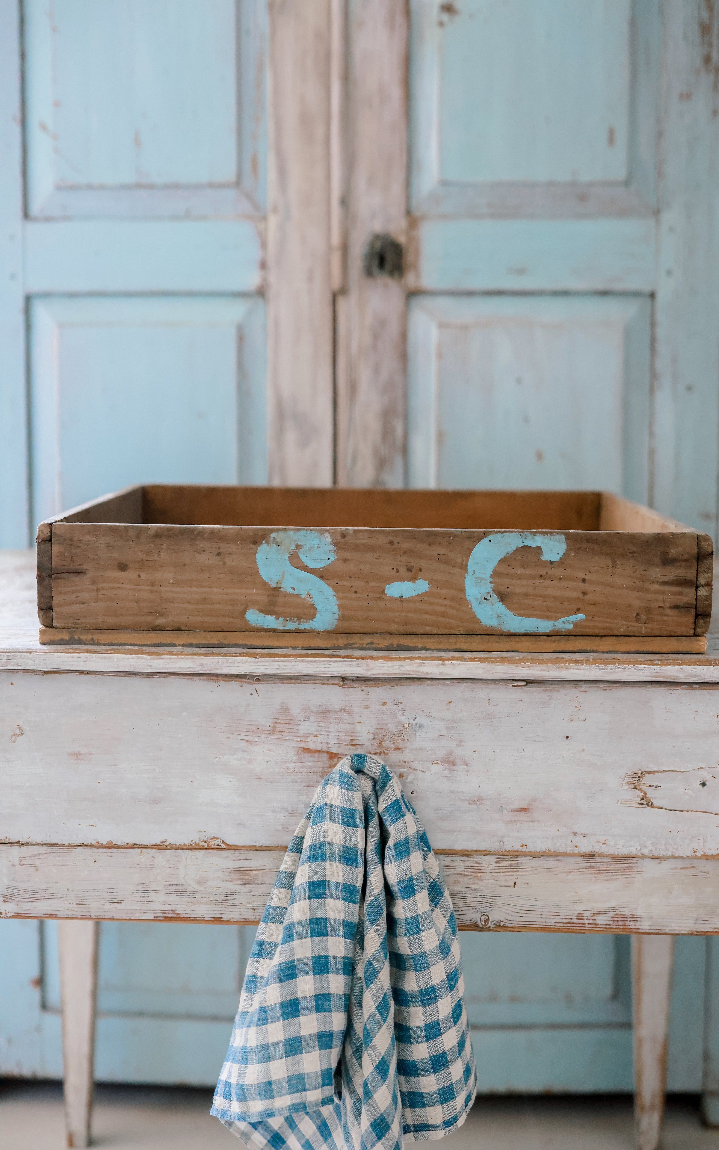 Vintage French Crate