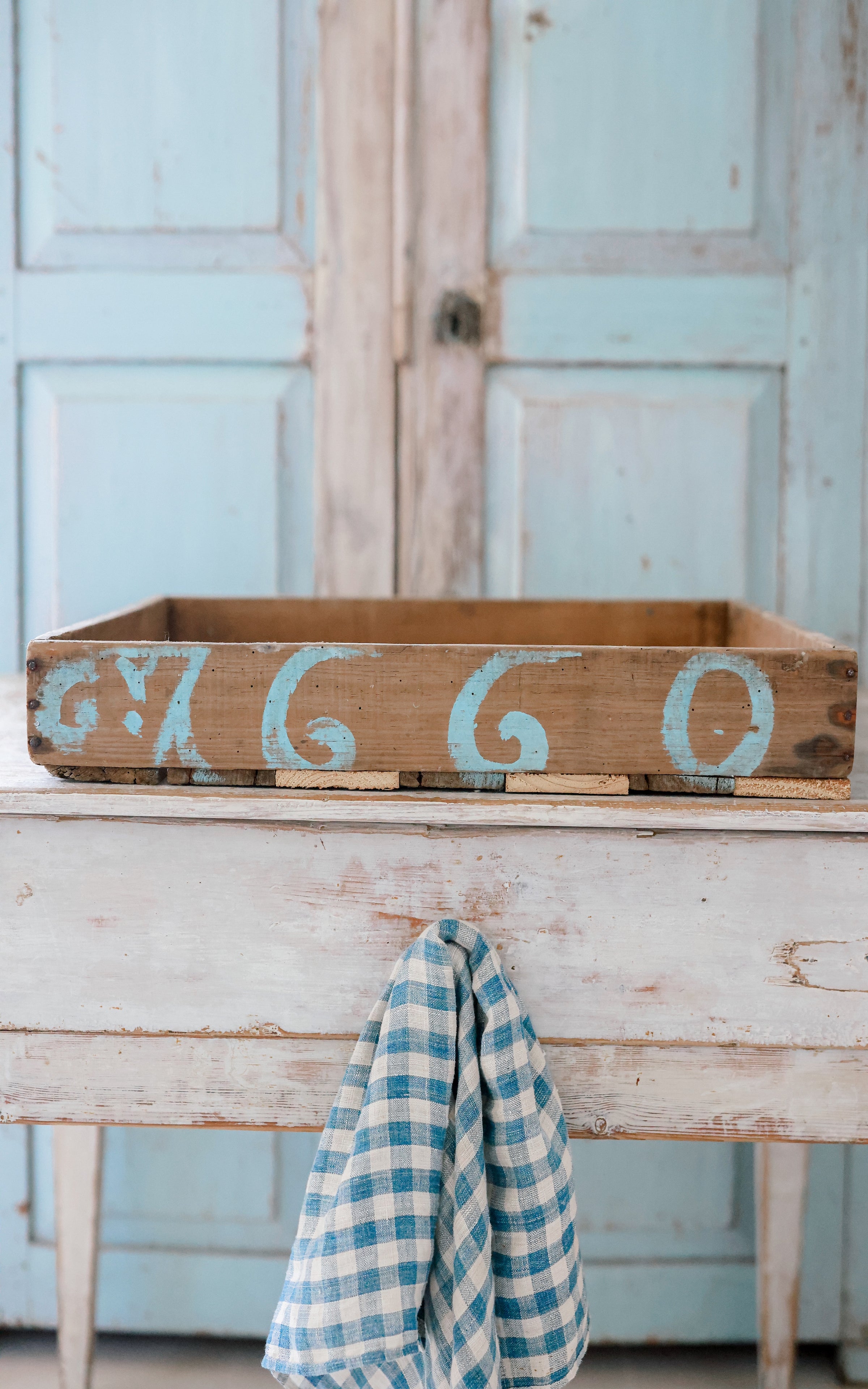 Vintage French Crate