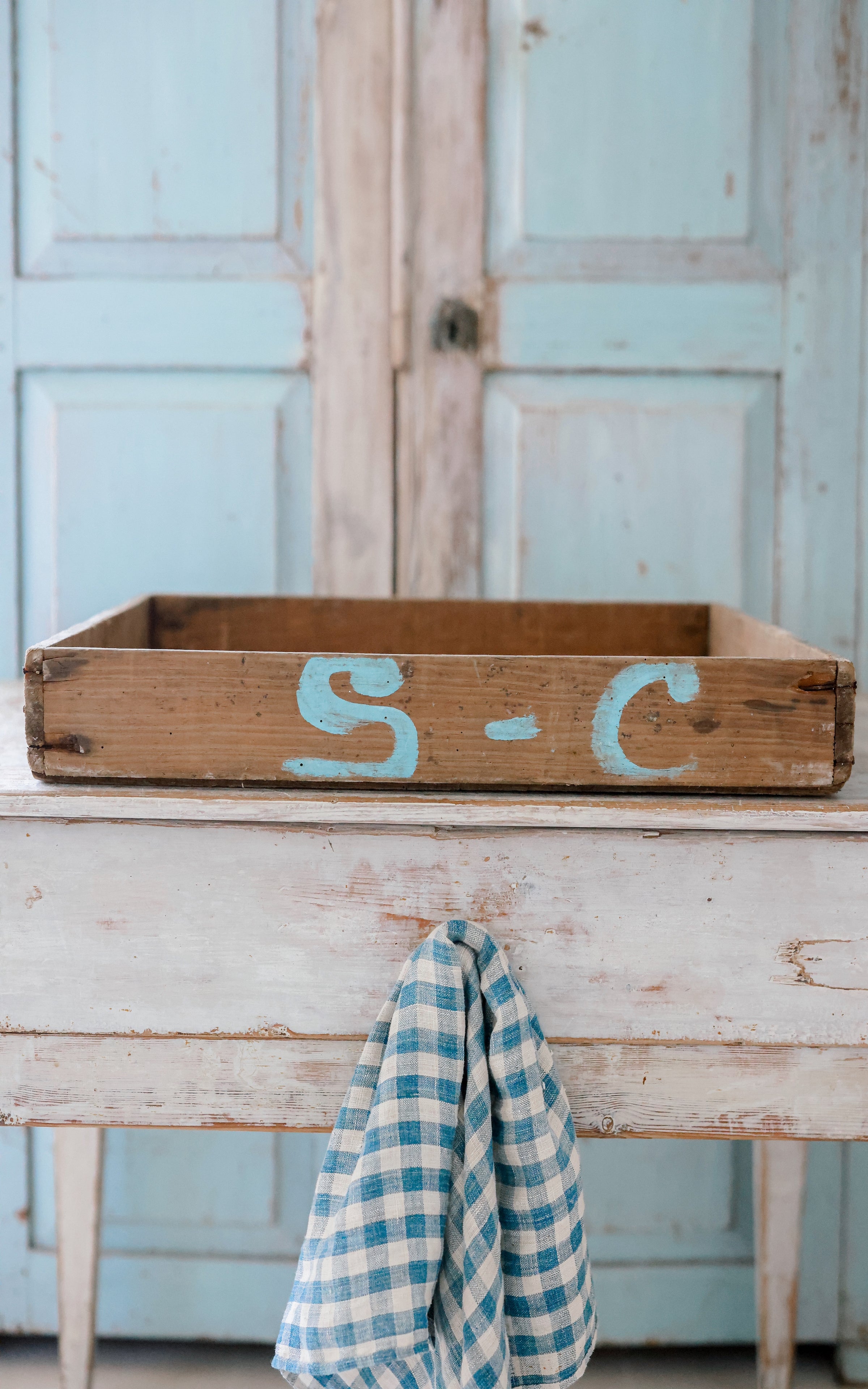 Vintage French Crate