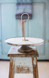 Vintage French Marble Patisserie Stand