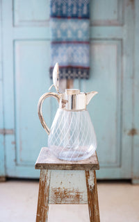 Vintage French Glassware Pitcher