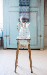 Vintage French Glassware Pitcher