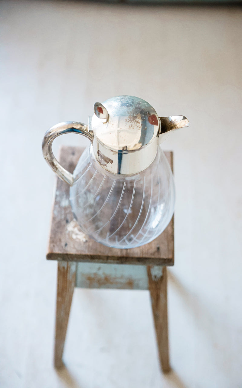 Vintage French Glassware Pitcher