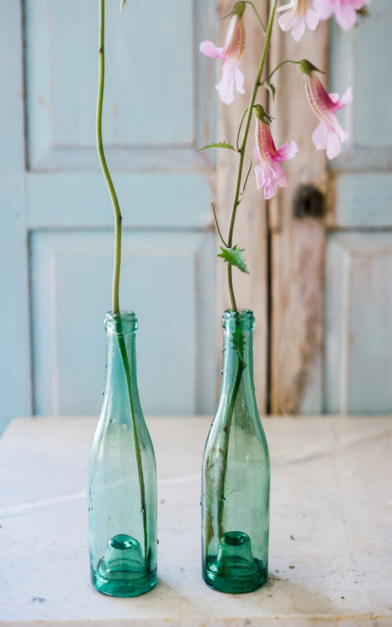Set of Two vintage French Bottles