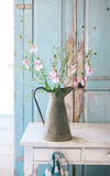 Vintage French Zinc Pitcher