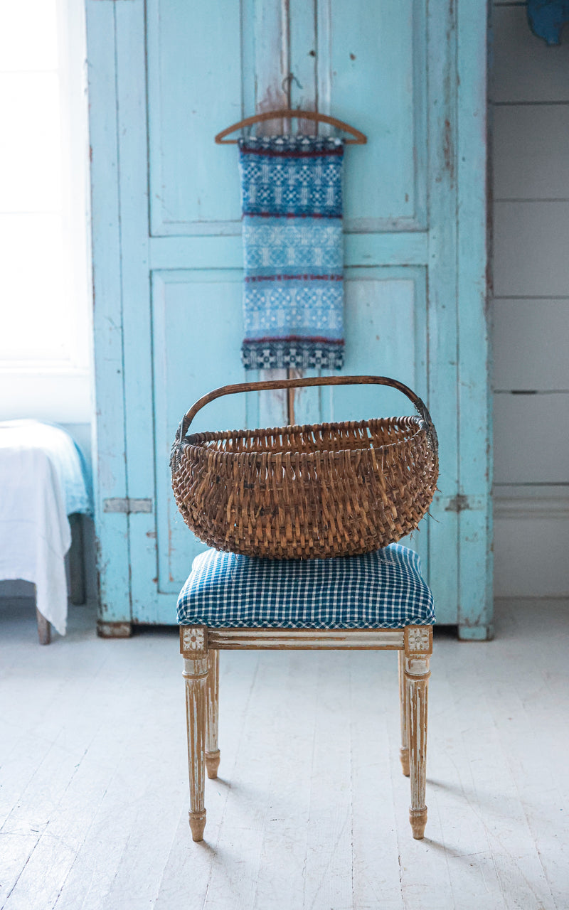 Vintage French Apple Basket