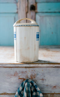 Vintage Stoneware Swedish Canister