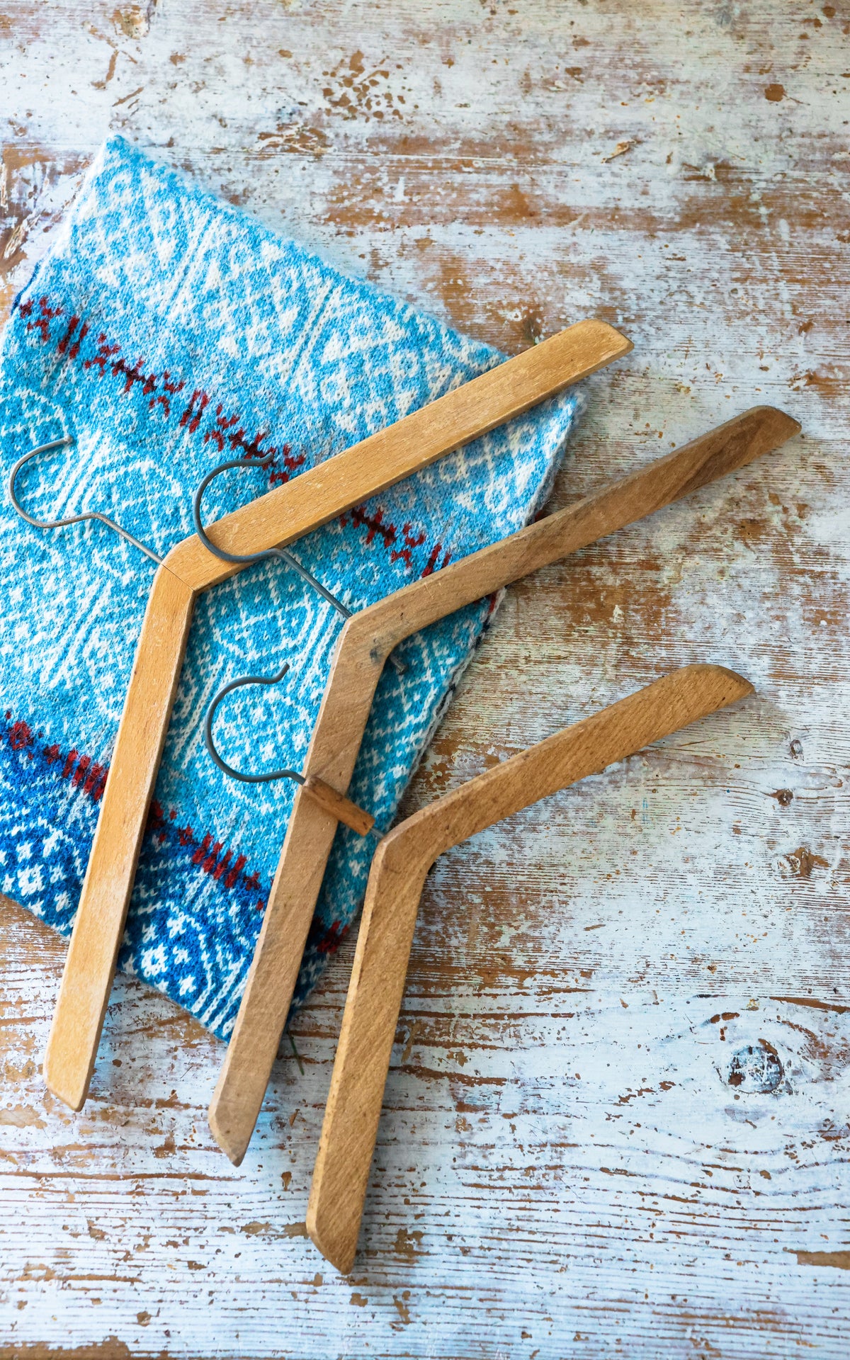 Set of Three Vintage French Hangers