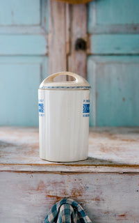 Vintage Swedish Stoneware Canister