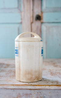 Vintage Swedish Stoneware Canister