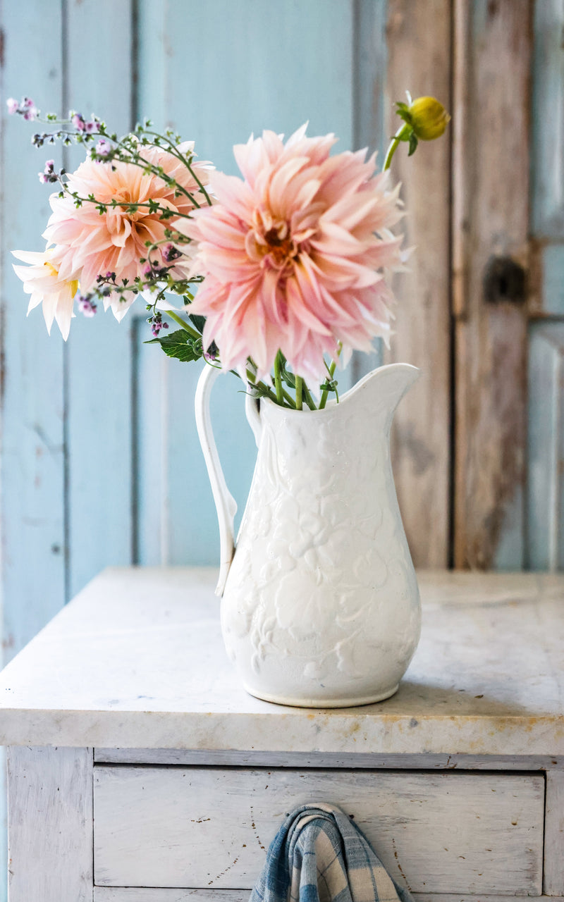 Vintage Swedish Stoneware Pitcher