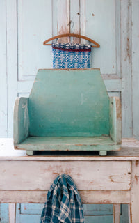 Vintage French Laundry Bench