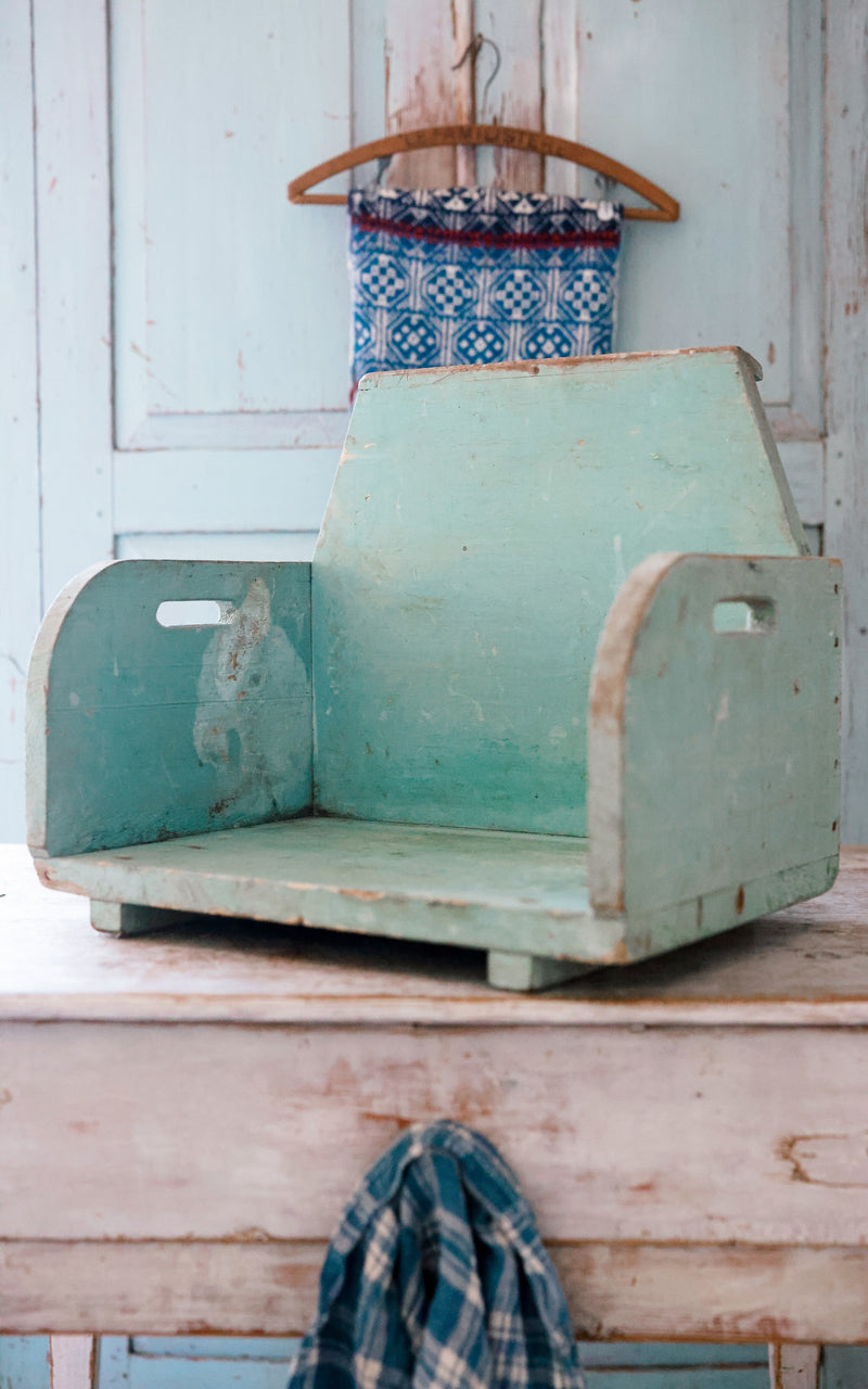 Vintage French Laundry Bench