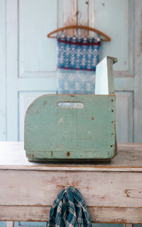 Vintage French Laundry Bench